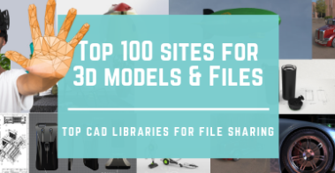 横幅前100个网站免费3D模型和CAD块库